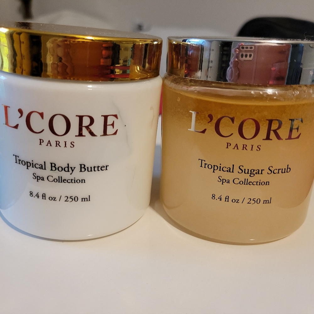 L'Core Tropical Sugar Scrub and Body Butter